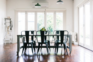 Aluminum Bifold Door 144"Wx80"H - OUT SWING FROM EXTERIOR VIEW image
