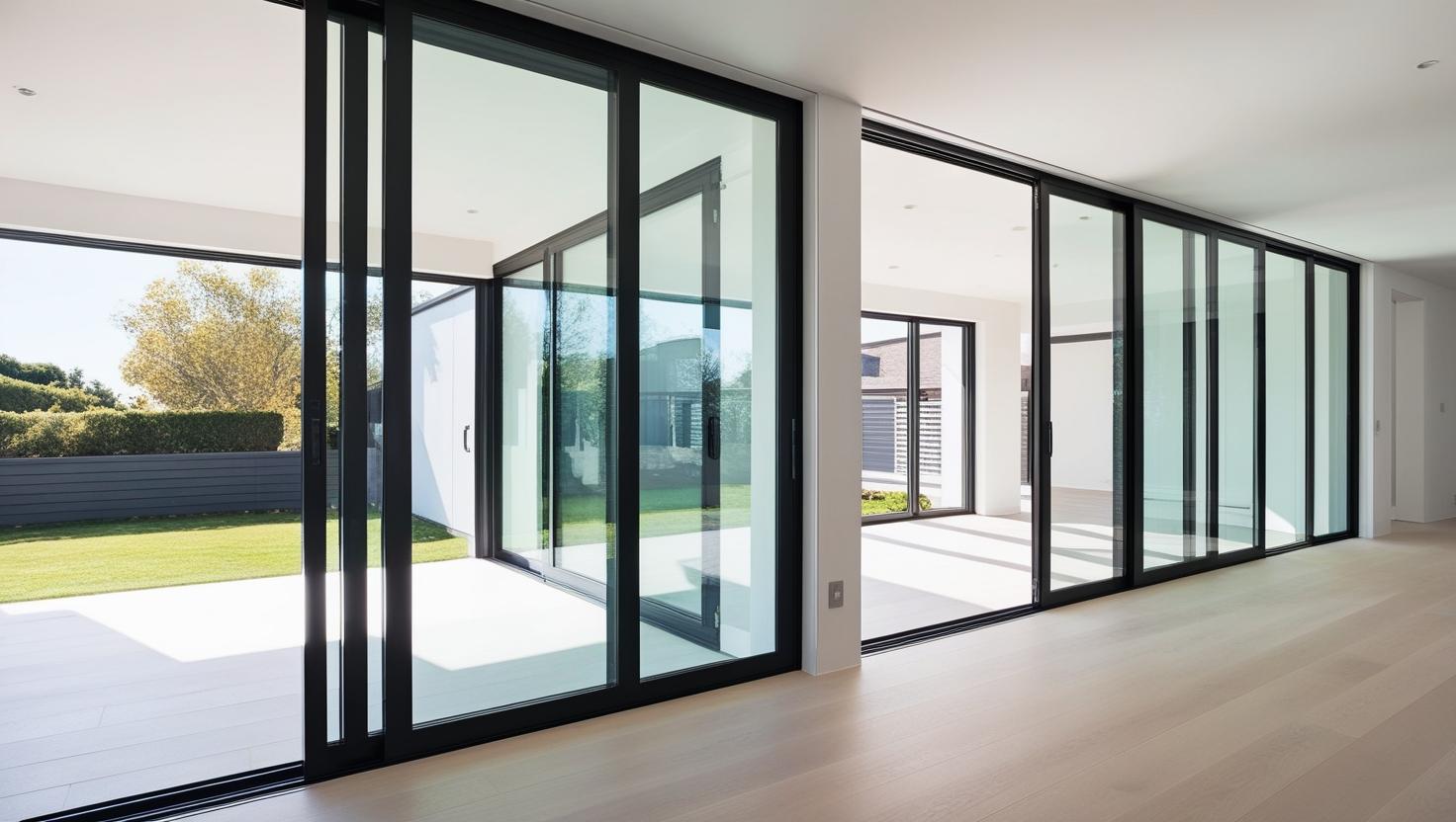 24"x24" Custom Energy-Efficient Aluminum Sliding Window