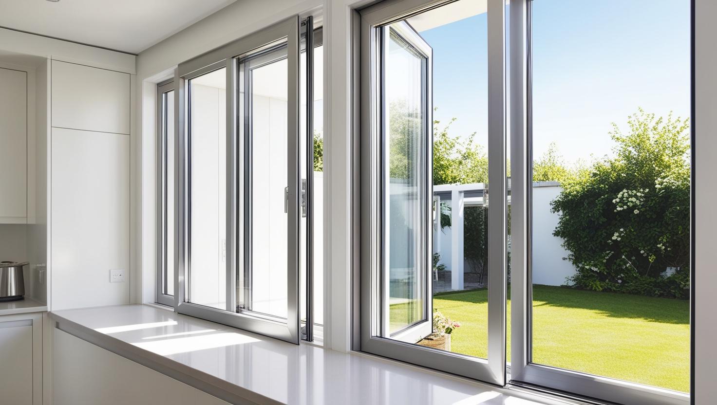 60"x60" Custom Energy-Efficient Aluminum Sliding Window