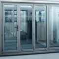 Aluminum Bifold Door 120"Wx96"H - OUT SWING FROM EXTERIOR VIEW image 0