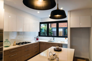 PVC Door and Window Aluminum Bifold Window 96"Wx48"H - OUT SWING FROM EXTERIOR VIEW image 7
