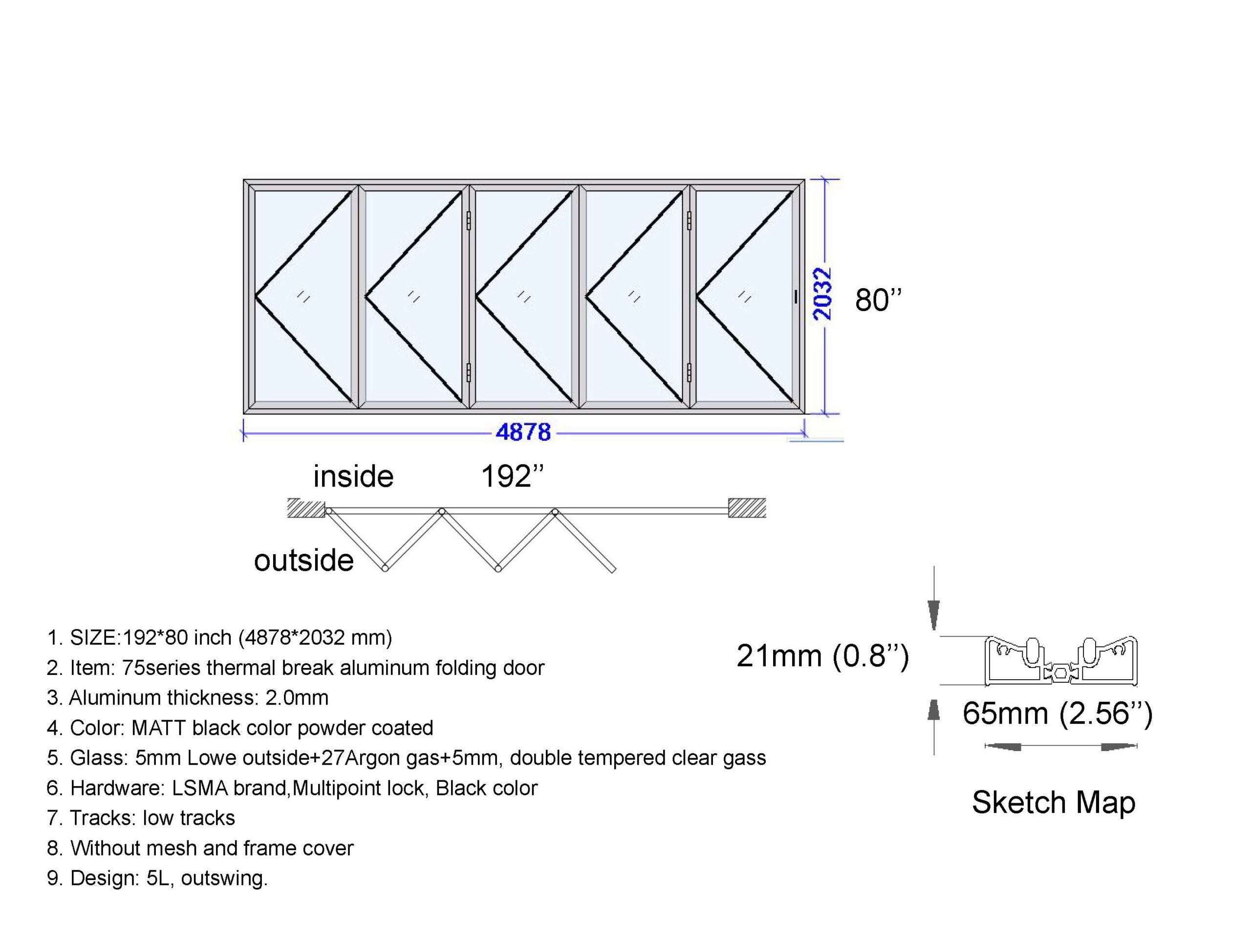 Premium Bifold Door 192