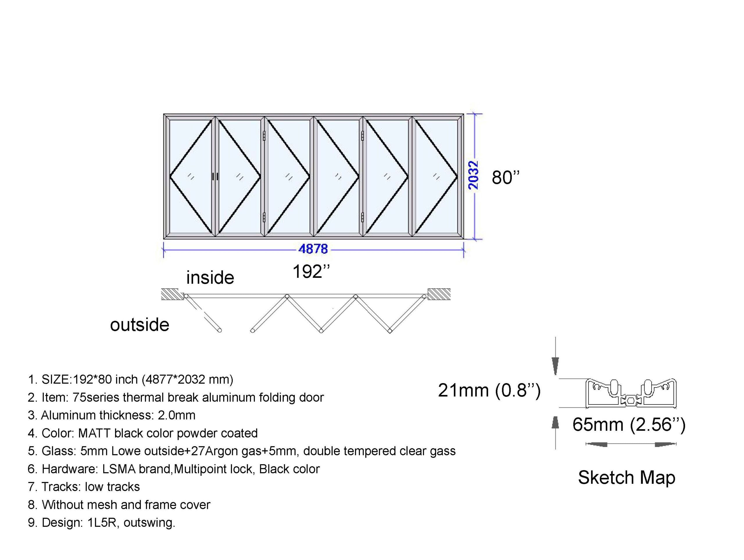 Premium Bifold Door 192